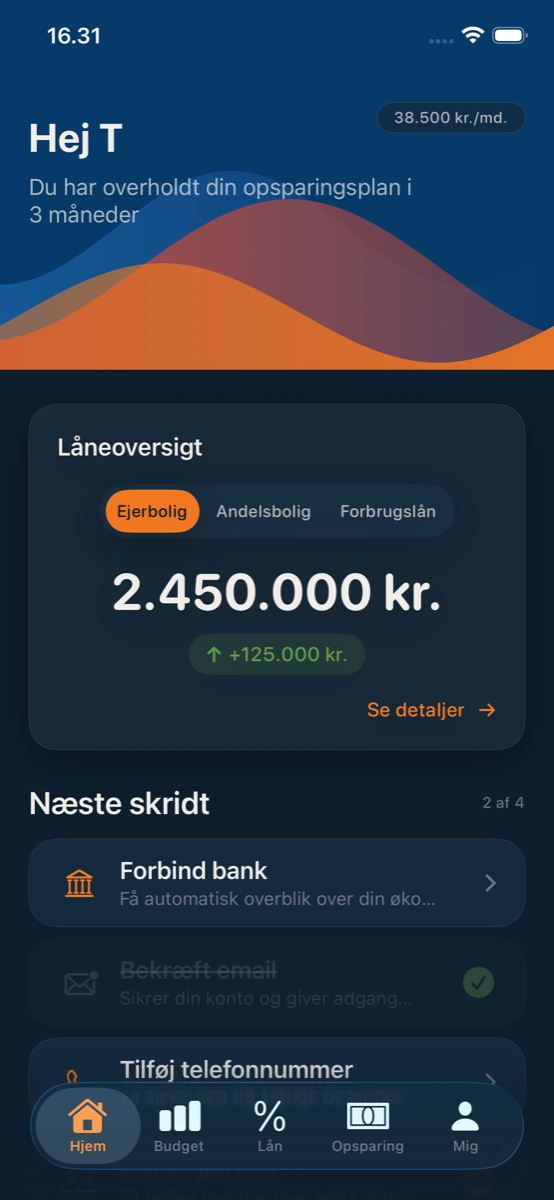 Låneklar app